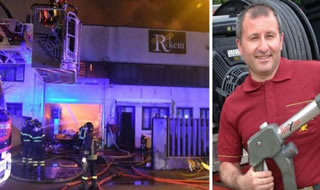 Milano: vigile del fuoco muore durante le operazioni di spegnimento di un rogo in un capannone