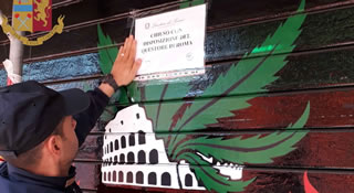 Roma: chiuso negozio di Cannabis Light. Era un centro di spaccio