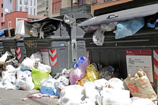 Roma: caos rifiuti che non partono verso l'Emilia Romagna. 