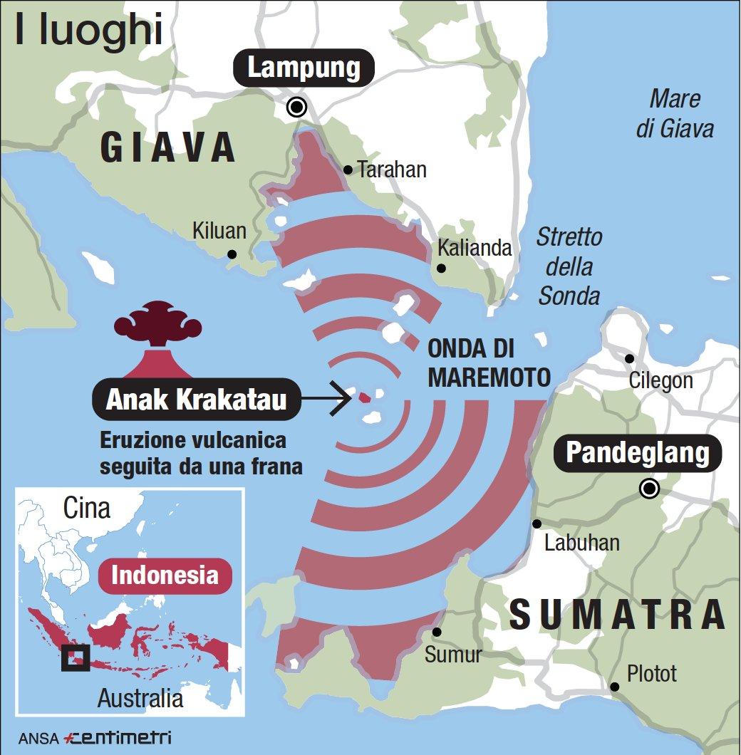 Indonesia: un nuovo tsunami provoca 281 vittime, centinaia di feriti e devastazione