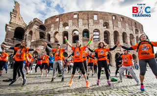 Roma, un allenamento tra i monumenti per i diritti dei lavoratori - 29 Aprile e 1 Maggio