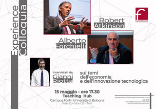 Forlì: Alberto Forchielli e Robert Atkinson - Economia e innovazione tecnologica - 15 Maggio