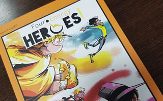 Four Energy Heroes: il fumetto dei supereroi disabili e normodotati contro le barriere