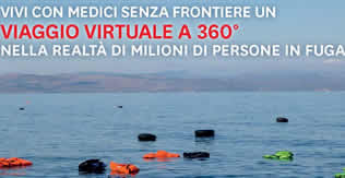 Al via il tour virtuale di MSF nella realt? di milioni di persone in fuga #MILIONIDIPASSI