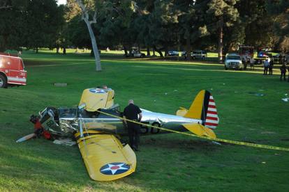 L'attore Harrison Ford precipita col suo aereo: ferito ma non rischia la vita