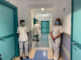 Roma, sospetto covid-19: presso l’ospedale Santo Spirito nasce una nuova holding area