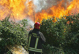 Italia in fiamme