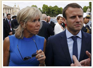 Macron e la moglie-madre
