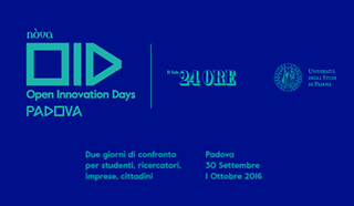 Padova: Open Innovation Days - 30 Settembre - 1 Ottobre