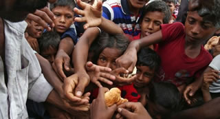 Rohingya: un bambino Rohingya su quattro in Bangladesh malnutrito e a rischio di morte