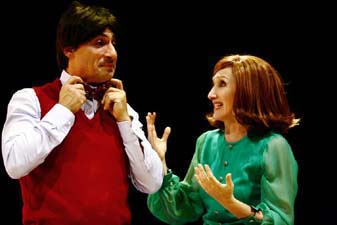 Teatro Quirino: Lunetta Savino ed Emilio Solfrizzi in 'Due di noi'