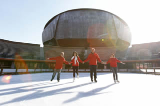 Auditorium Parco della Musica: da oggi aperta la Pista di Pattinaggio 'Parco del ghiaccio'