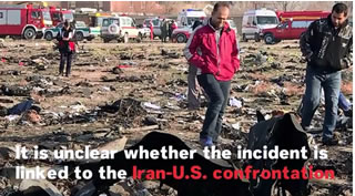 Teheran: l'aereo ucraino sarebbe stato abbattuto da un missile iraniano