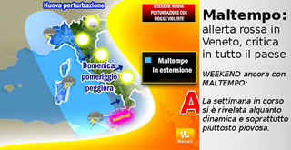 Meteo: Veneto in ginocchio. Zaia chiede la sospensione del pagamento di bollette e mutui