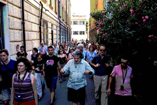 Roma, L'APEROSSA - il programma dei Walkabout - dal 22 al 27 Luglio