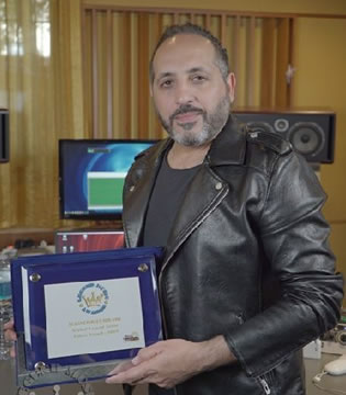 Global Legend Talent Award consegnato all'artista Massimo Ferrari