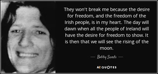 Un ricordo di Bobby Sands, a 35 anni dalla morte