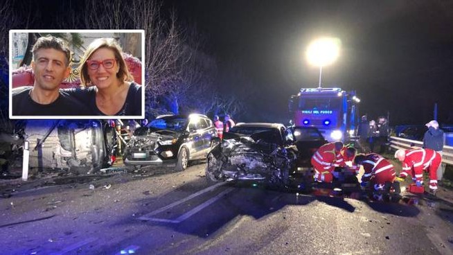 Macerata: Audi invade la corsia opposta. Coppia rimane uccisa, i due figli feriti