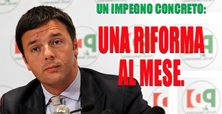 Riforme, Renzi: 'Se FI ci sta sulle riforme bene, se no andiamo avanti da soli'