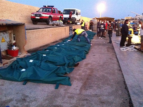 Lampedusa: 19 morti e due feriti gravi