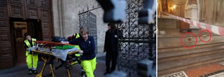 Firenze,  Basilica di Santa Croce: turista ucciso dal crollo di un grosso pezzo di pietra