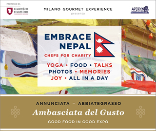 Ambasciata del gusto: grandi chef a sostegno del Nepal: Sabato 4 Luglio