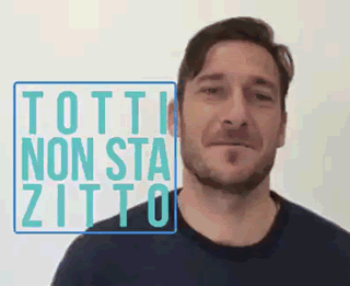 Giornata Nazionale del Bullismo: #nonstiamozitti - Francesco Totti e Telefono Azzurro