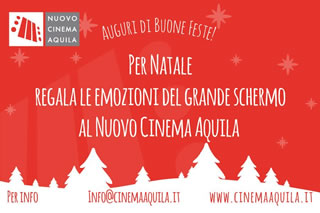 Roma, Nuovo Cinema Aquila - programmazione dal 20 al 31 Dicembre 2018