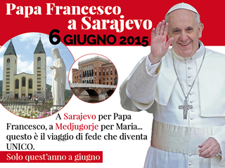 Papa Francesco a Sarajevo: 'Basta guerra, servono artigiani della pace'