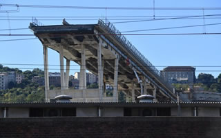 Ponte Morandi: smentita l'ipotesi della bobina di acciaio