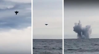 Terracina, Air Show: aereo militare precipita in mare. Recuperato il corpo del pilota