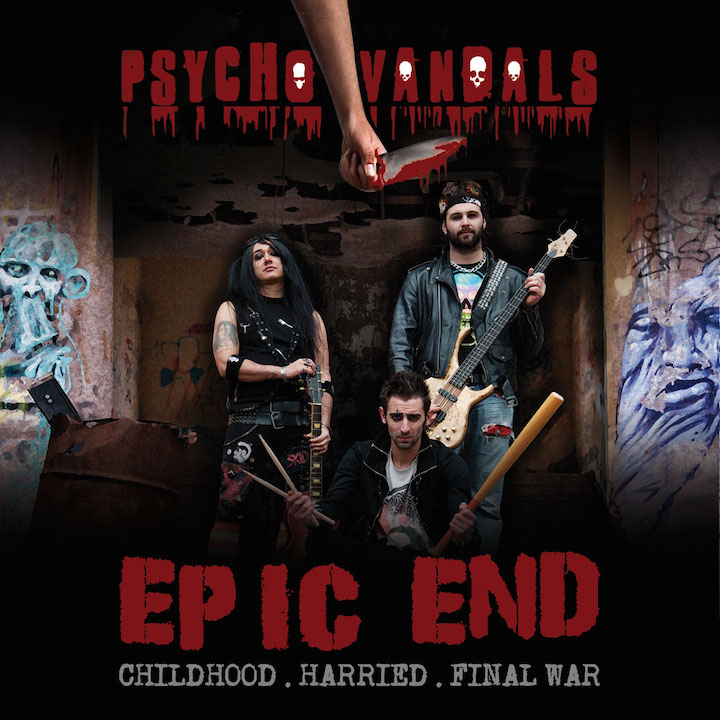 Il nuovo CD Metal degli Psycho Vandals in vendita su tutti i webstore digitali