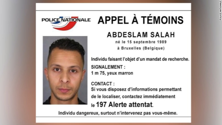 Salah, l' ottavo terrorista in fuga, avvistato nei pressi di Bruxelles