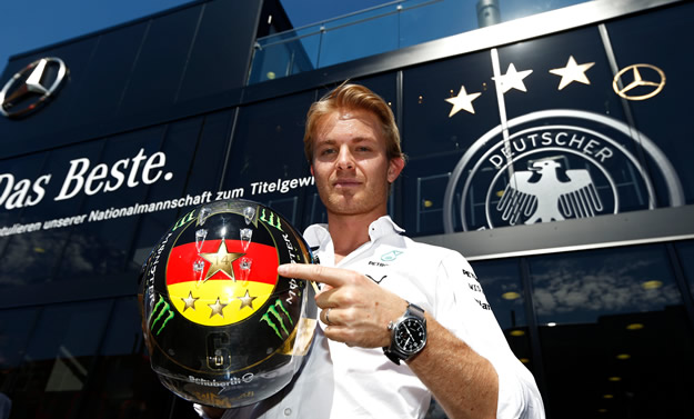 Hockenheim, Rosberg vince il gran premio di casa