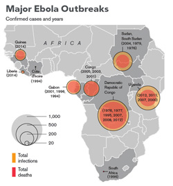 L'OSM allarmata per contagi Ebola