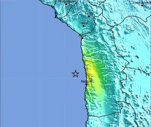 Terremoto di magnitudo 8.2 in Cile