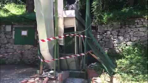 Pegli (GE): ascensore precipita. Mamma 24enne in gravi condizioni