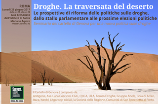 Consumo di droghe: fenomeno in crescita ma per la politica non se ne deve parlare...