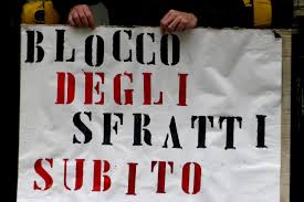 Sfratti: 50.000 famiglie a rischio a causa della mancata proroga